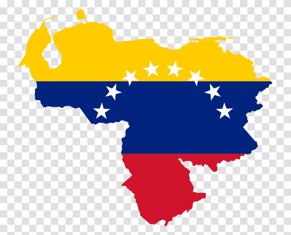 Flag Of Venezuela National Flag Map, Diagram, Plot, Atlas, Outdoors Transparent Png
