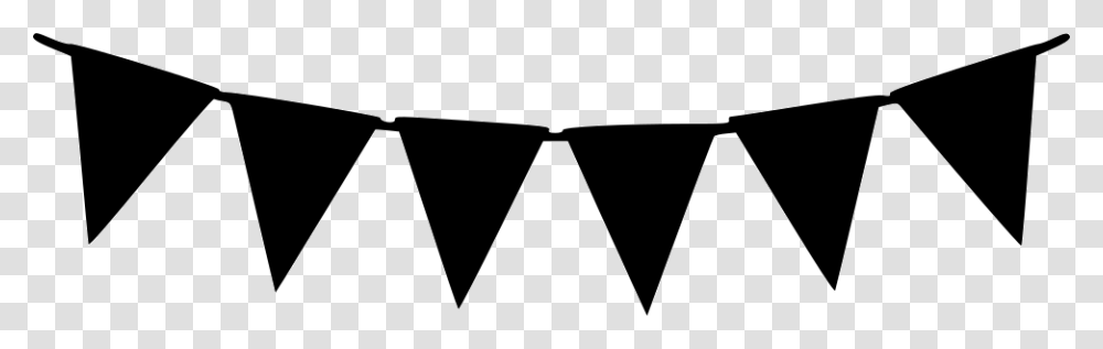Flag Party Decorator Icon Free Download, Stencil, Accessories, Accessory, Triangle Transparent Png