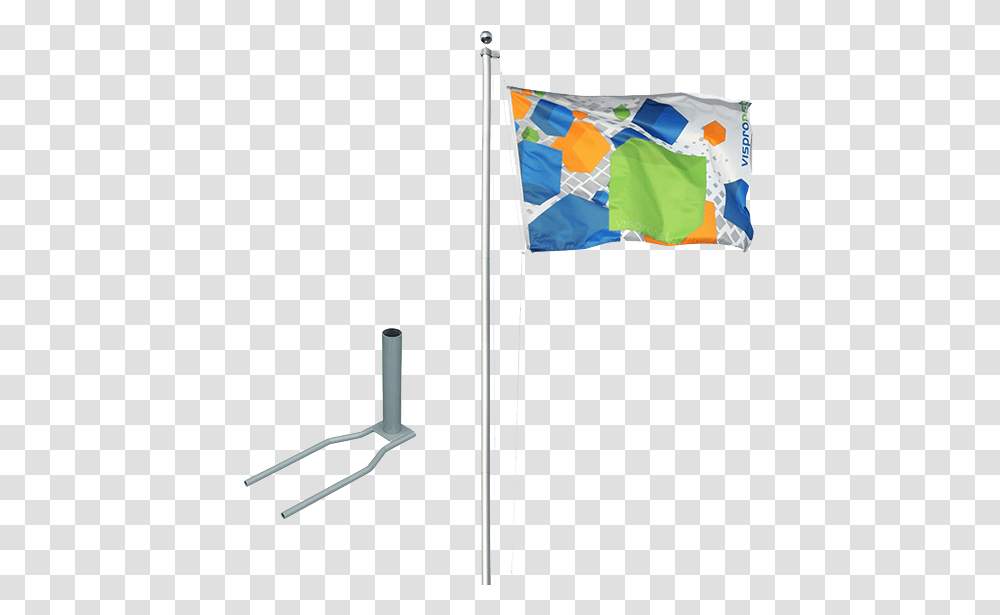 Flag Pipe, American Flag, Stick Transparent Png