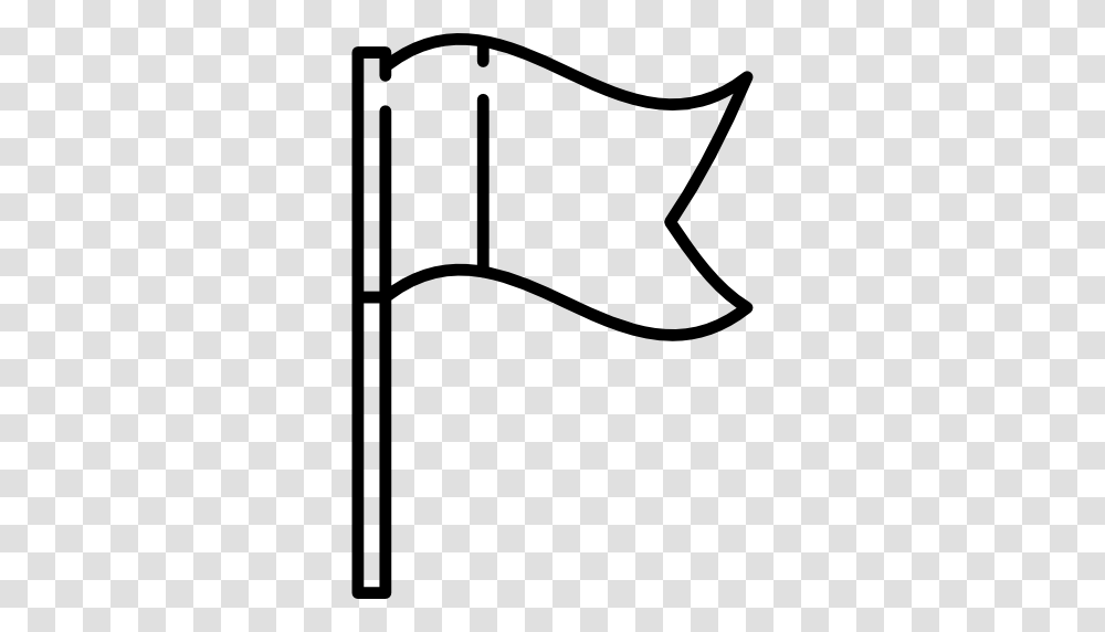 Flag Pole Icon, Bow, Label Transparent Png