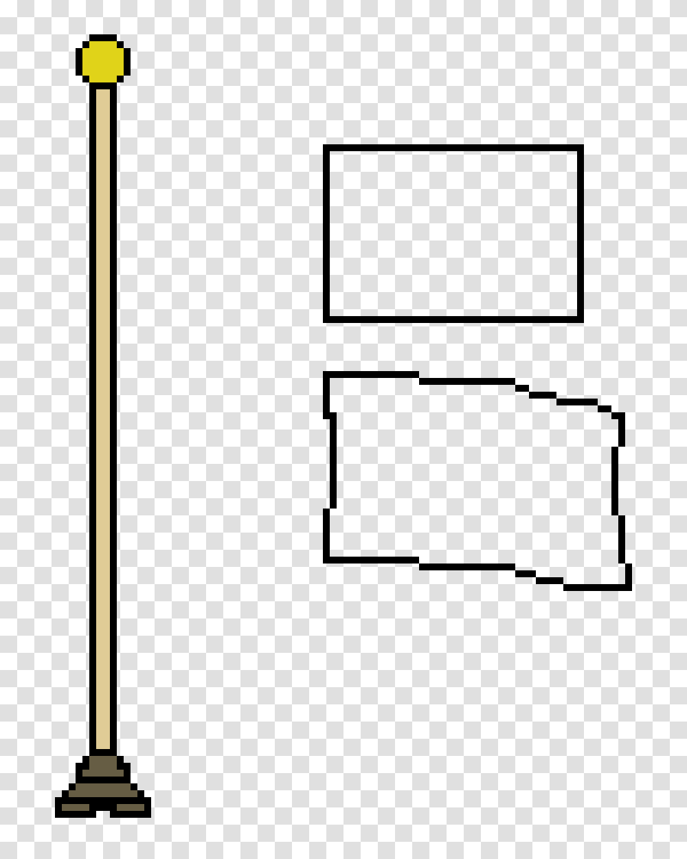 Flag Pole Pixel Art Maker, Utility Pole, Label, Gray Transparent Png