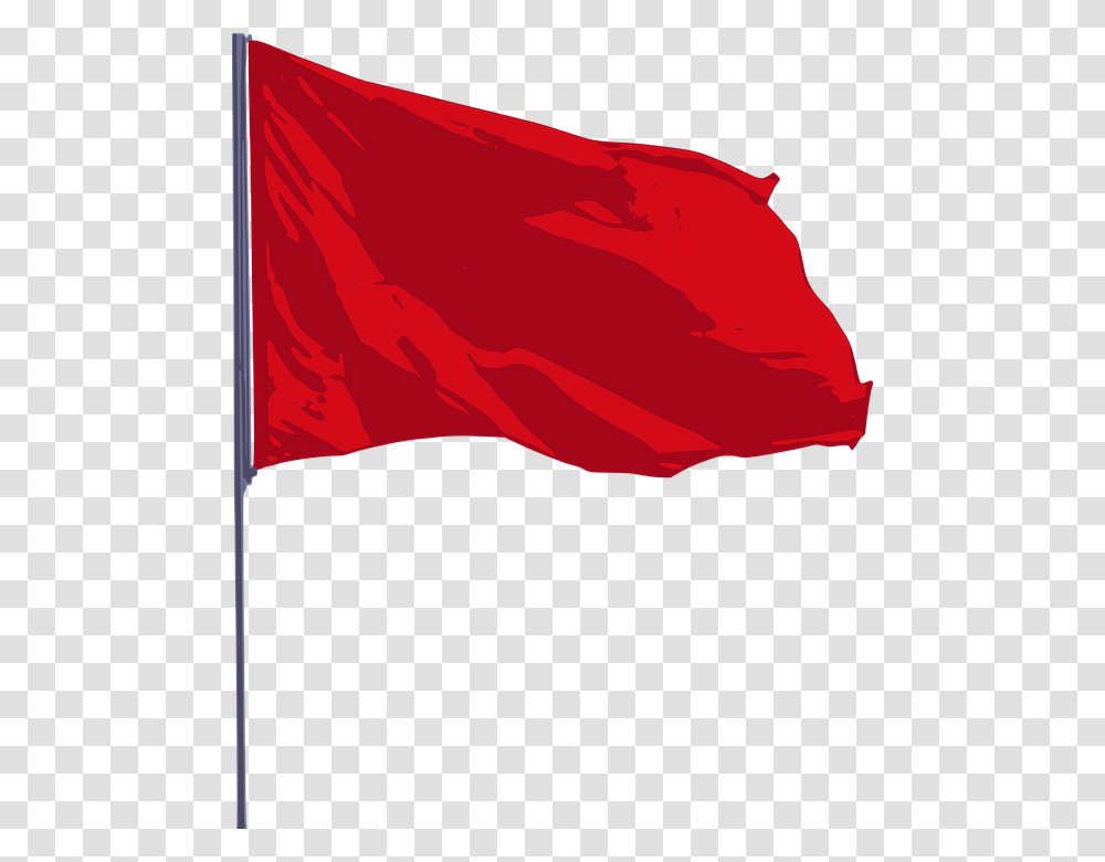Flag Red Socialism Communism Red Flag Gif, Plant, Flower, Blossom Transparent Png