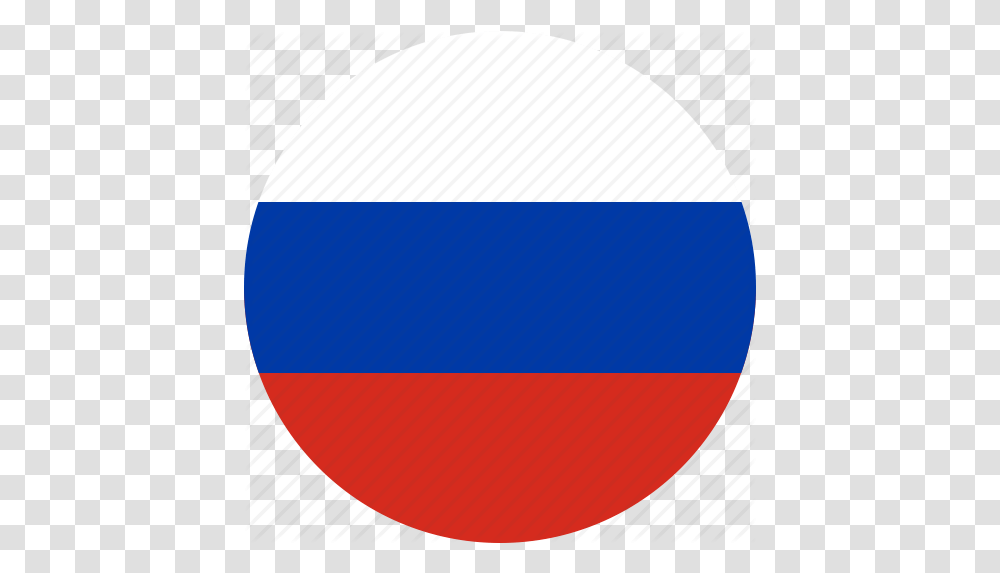 Flag Russia Icon Russia Circle Flag, Balloon, Text, Symbol, Logo Transparent Png