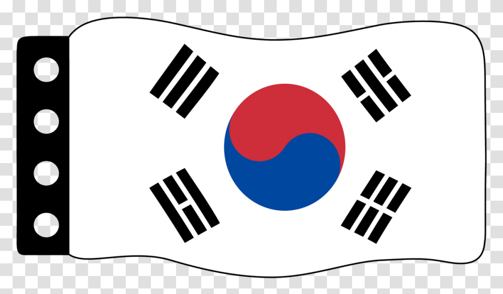 Flag South Korea Flag In South Korea, Label, First Aid, Logo Transparent Png