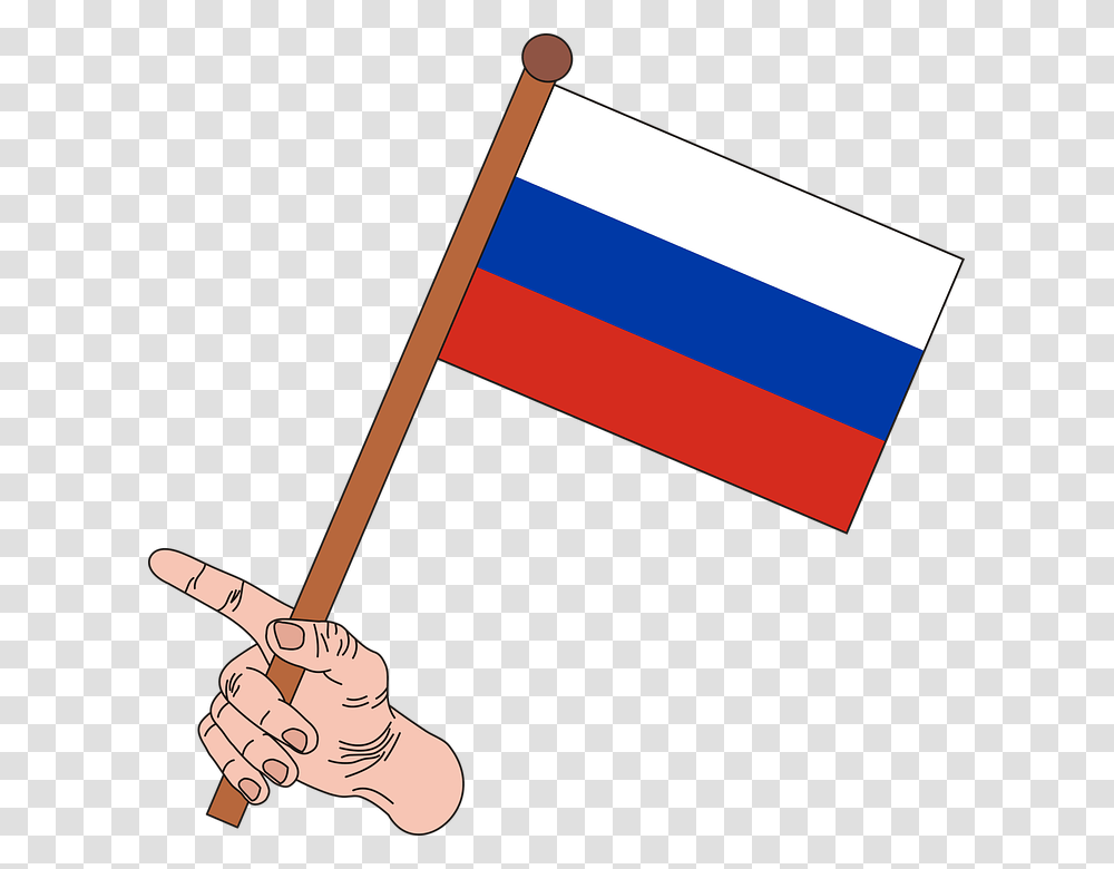 Flag The Flag Of Russia Russia Russian Flag Cartoon French And Indian War, Axe, Tool, American Flag Transparent Png
