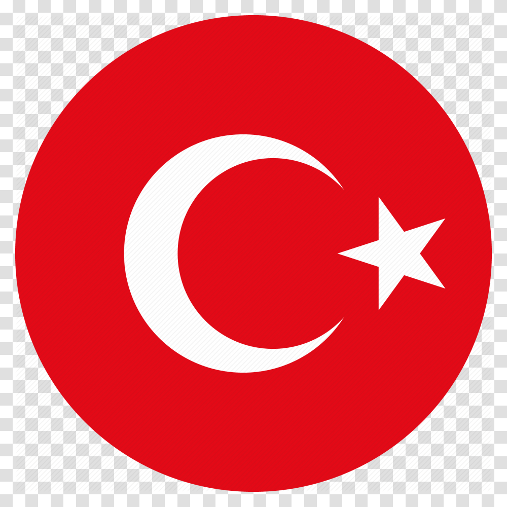 Flag Tr Turkey Turkish Icon, Logo, Trademark, Star Symbol Transparent Png