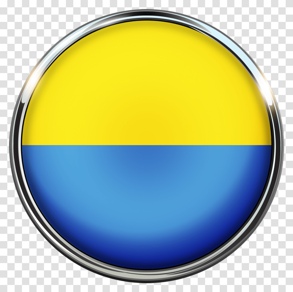 Flag Ukraini V Kruge, Disk, Sun, Outdoors Transparent Png