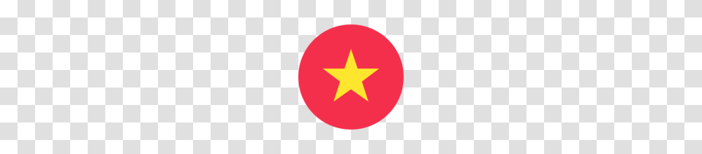 Flag Vietnam Emoji On Emojione, Star Symbol, First Aid Transparent Png
