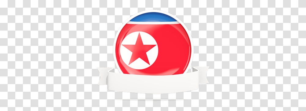 Flag With Empty Ribbon Captain America, Star Symbol Transparent Png