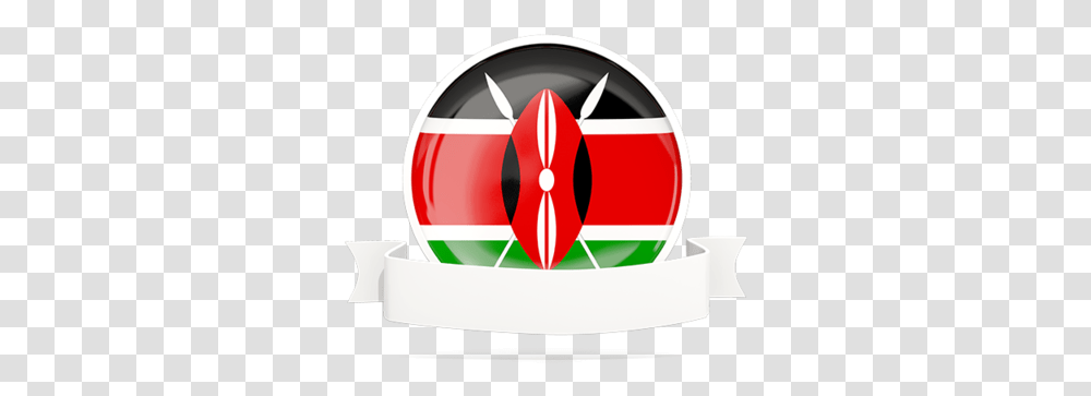 Flag With Empty Ribbon Kenya Flag, Tape, Star Symbol, Compass Math Transparent Png