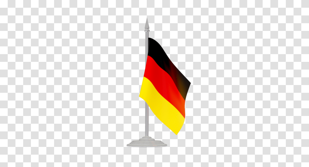 Flag With Flagpole Illustration Of Flag Of Germany, American Flag Transparent Png