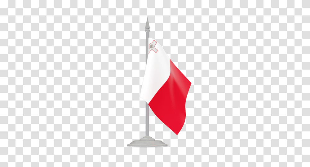Flag With Flagpole Illustration Of Flag Of Malta, American Flag Transparent Png