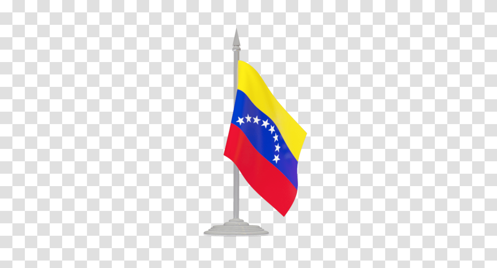 Flag With Flagpole Illustration Of Flag Of Venezuela, American Flag Transparent Png