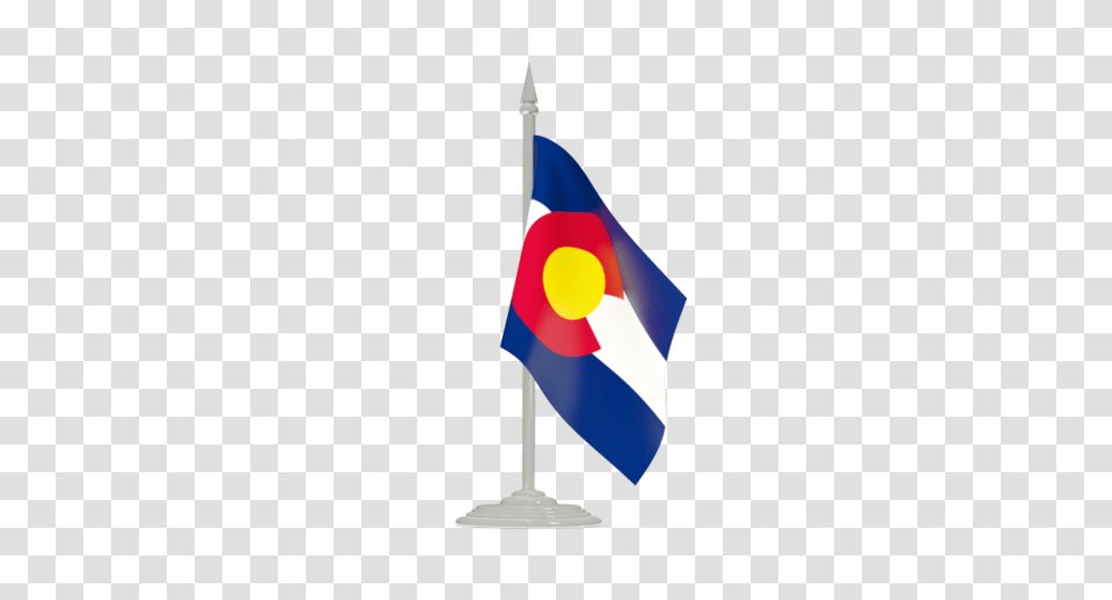Flag With Flagpole Illustration Of Flag Ofltbr Gt Colorado, American Flag Transparent Png
