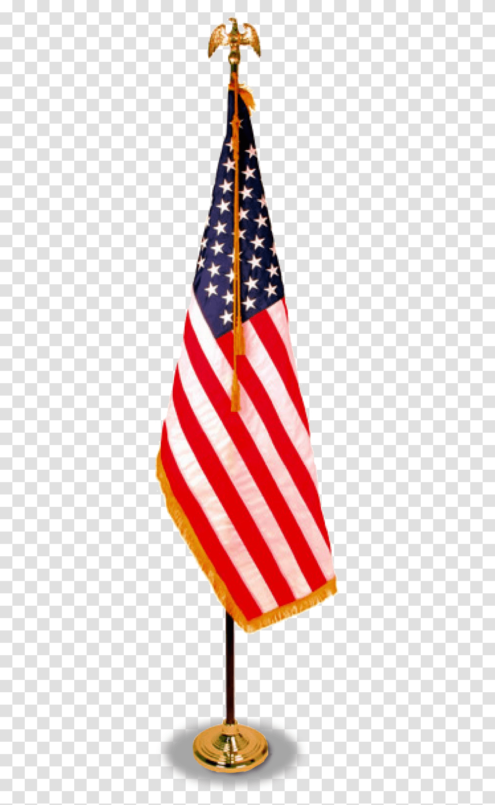 Flagpole Pulley Clipart American Flag On Pole, Apparel Transparent Png