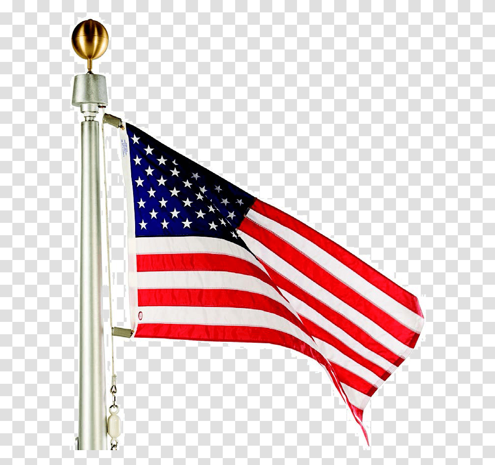 Flagpole, American Flag Transparent Png