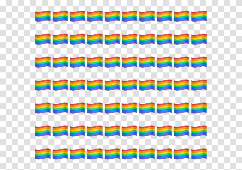 Flags Emojis Emoji Rainbow Sticker Lesbain Gay Military Rank, Tartan, Plaid, Rug, Grille Transparent Png