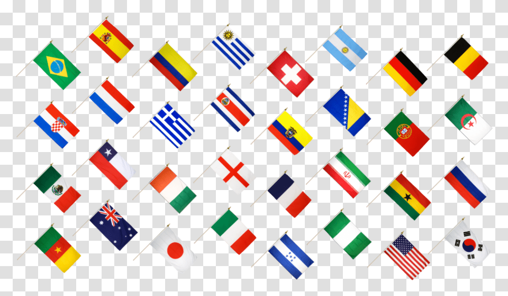 Flags High Quality Image 2018 Fifa World Cup All Flags, Logo, Trademark Transparent Png