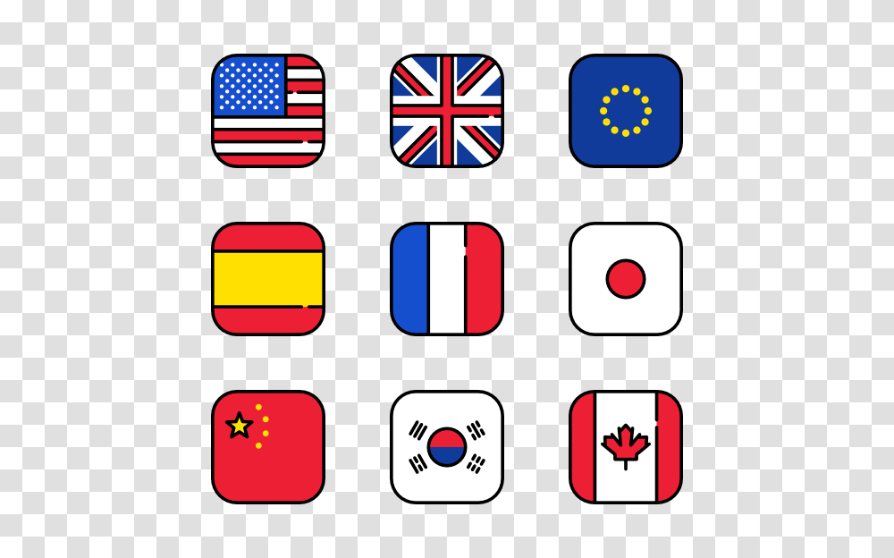 Flags Icon Family Rounded Square, Game, Dice, Number Transparent Png