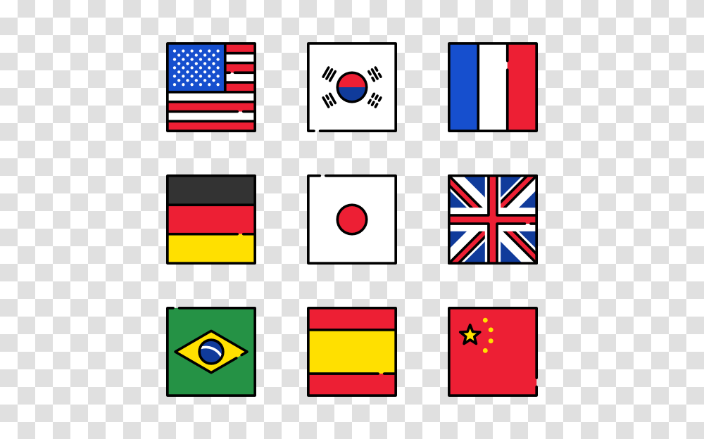 Flags Icon Family Square, American Flag, Lighting, Logo Transparent Png