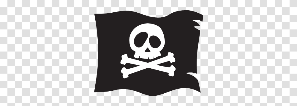 Flags, Pirate, Stencil Transparent Png