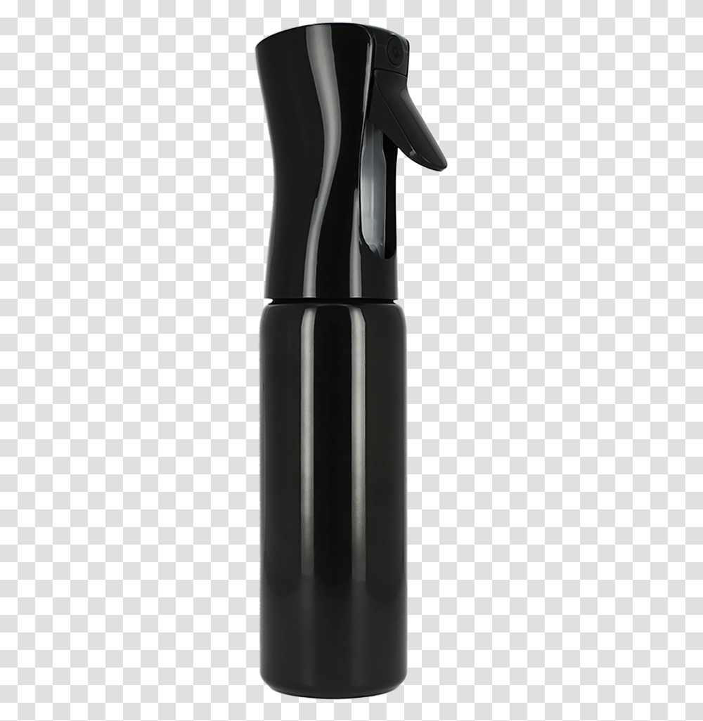 Flairosol Fine Mist Bottle Black Flashlight, Tin, Can, Spray Can, Aluminium Transparent Png