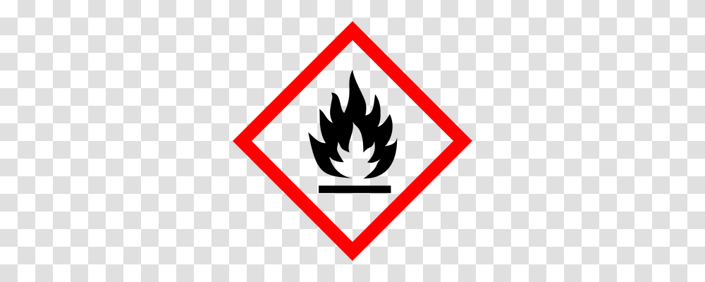 Flame Symbol, Road Sign, Triangle, Stopsign Transparent Png