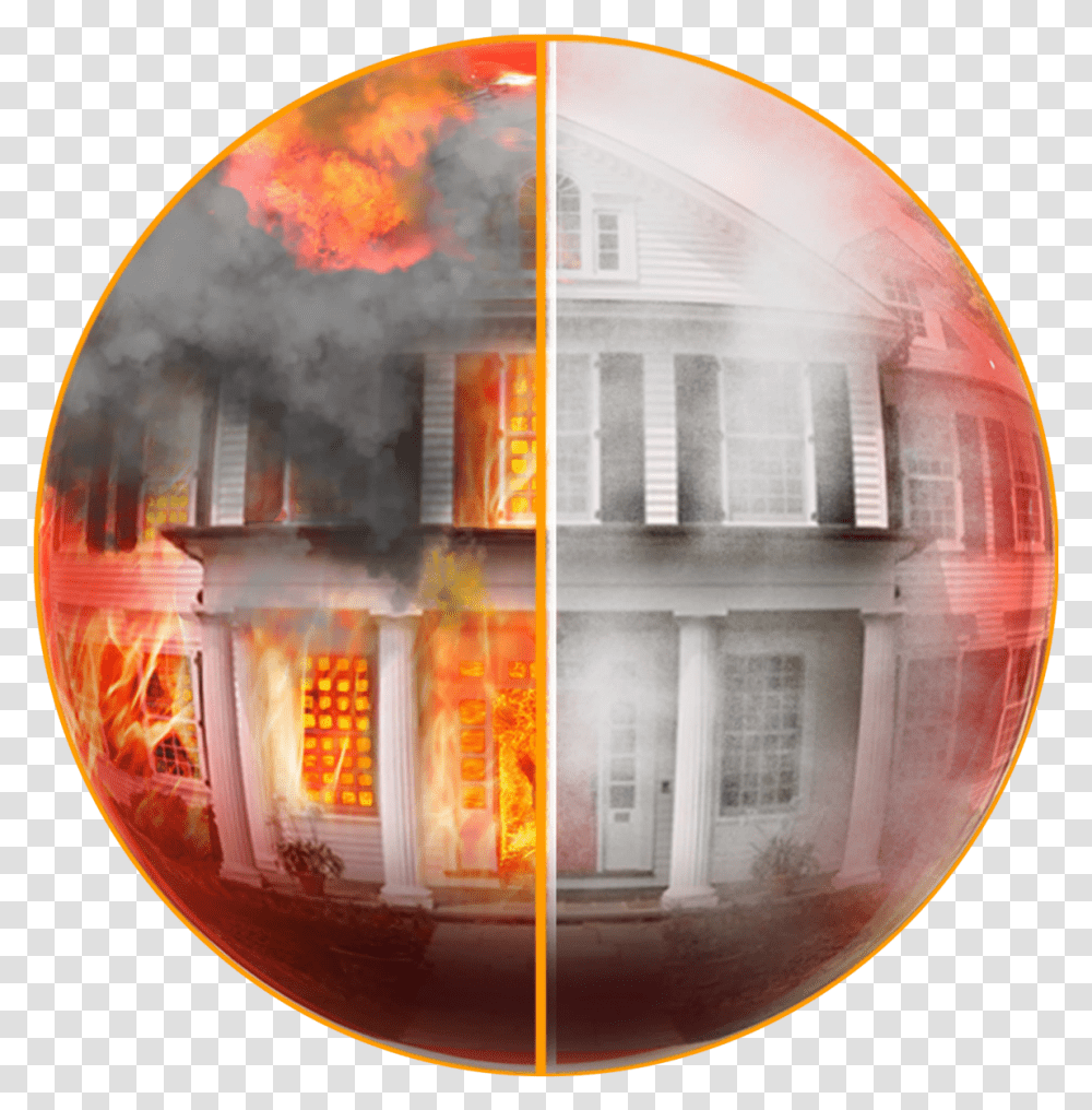 Flame Ball, Sphere, Meal, Window, Fisheye Transparent Png