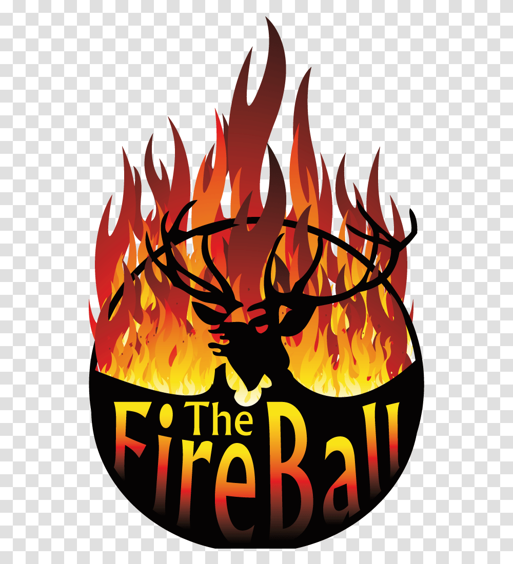 Flame Ball The Fire Ball Company Logo Emblem Flame, Poster, Advertisement, Bonfire Transparent Png