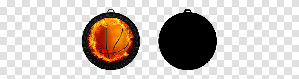 Flame Basketball Medal Award Medals Express Basketball On Fire, Sphere, Forge, Outer Space, Astronomy Transparent Png
