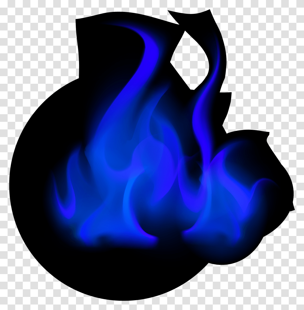 Flame Blue Combustion Flame, Pattern, Animal Transparent Png