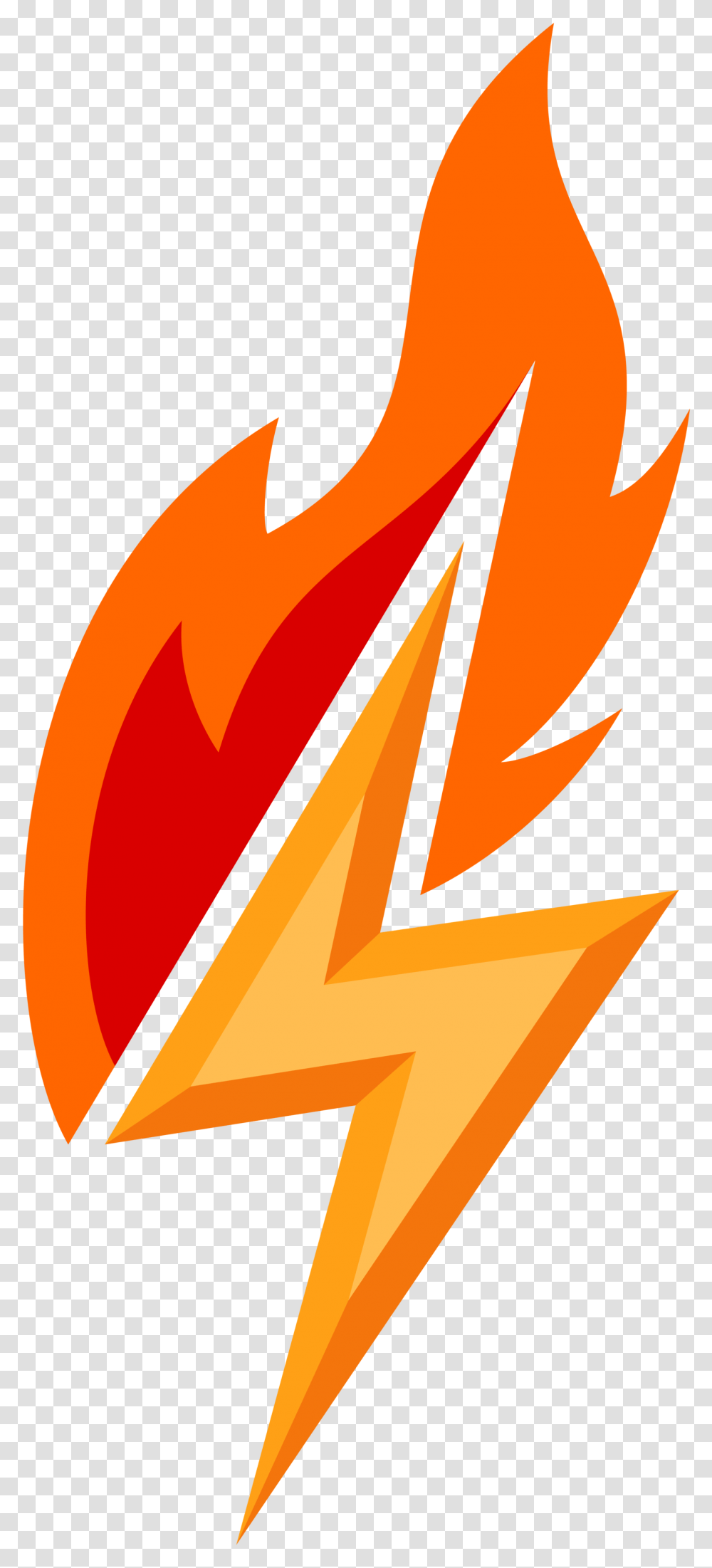 Flame Bolt Flame Bolt Lightning Bolt With Flames, Logo, Number Transparent Png