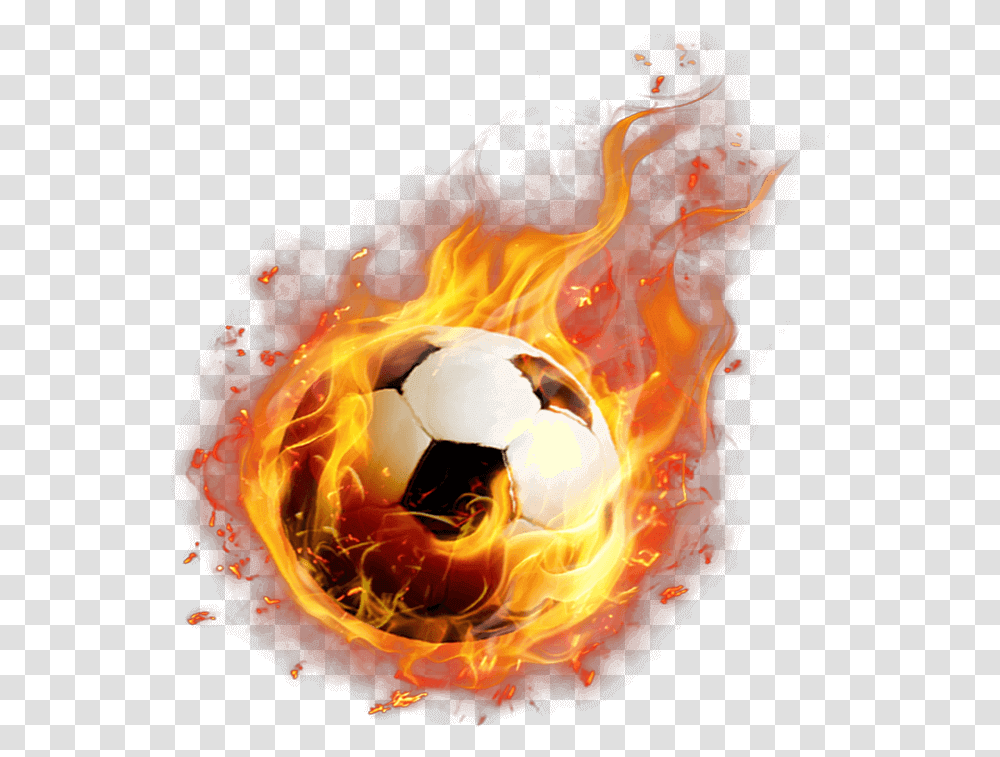 Flame, Bonfire, Ball, Sphere, Team Sport Transparent Png