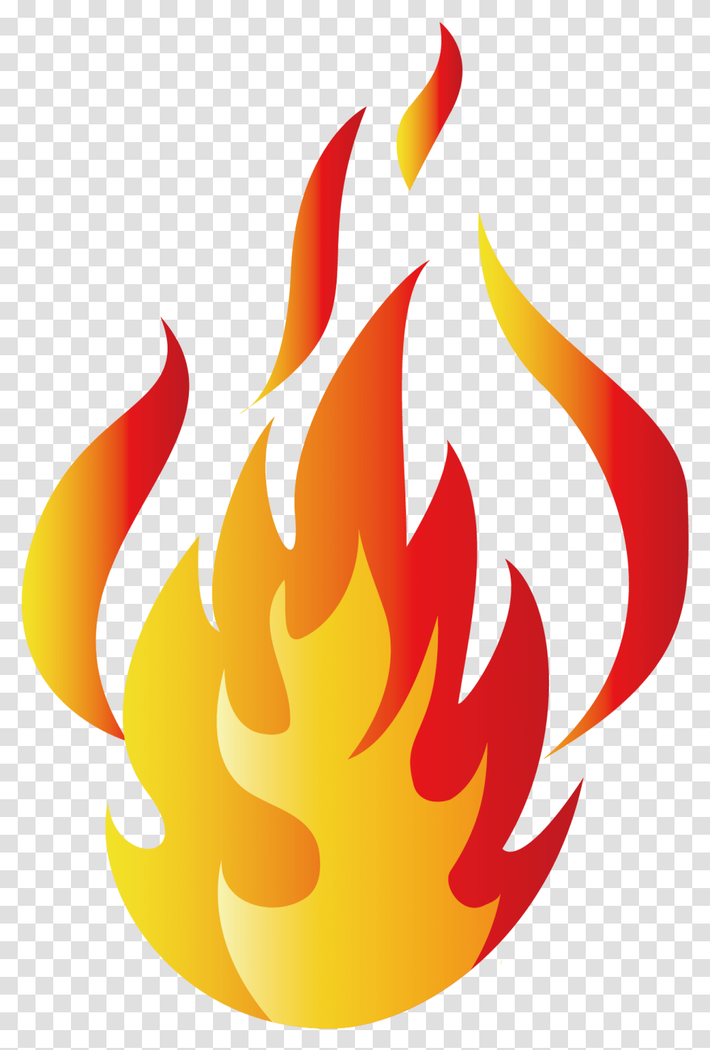 Flame Cartoon Download Cartoon Fire, Bonfire Transparent Png