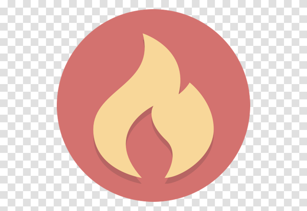 Flame Circle Icon, Logo, Trademark, Heart Transparent Png