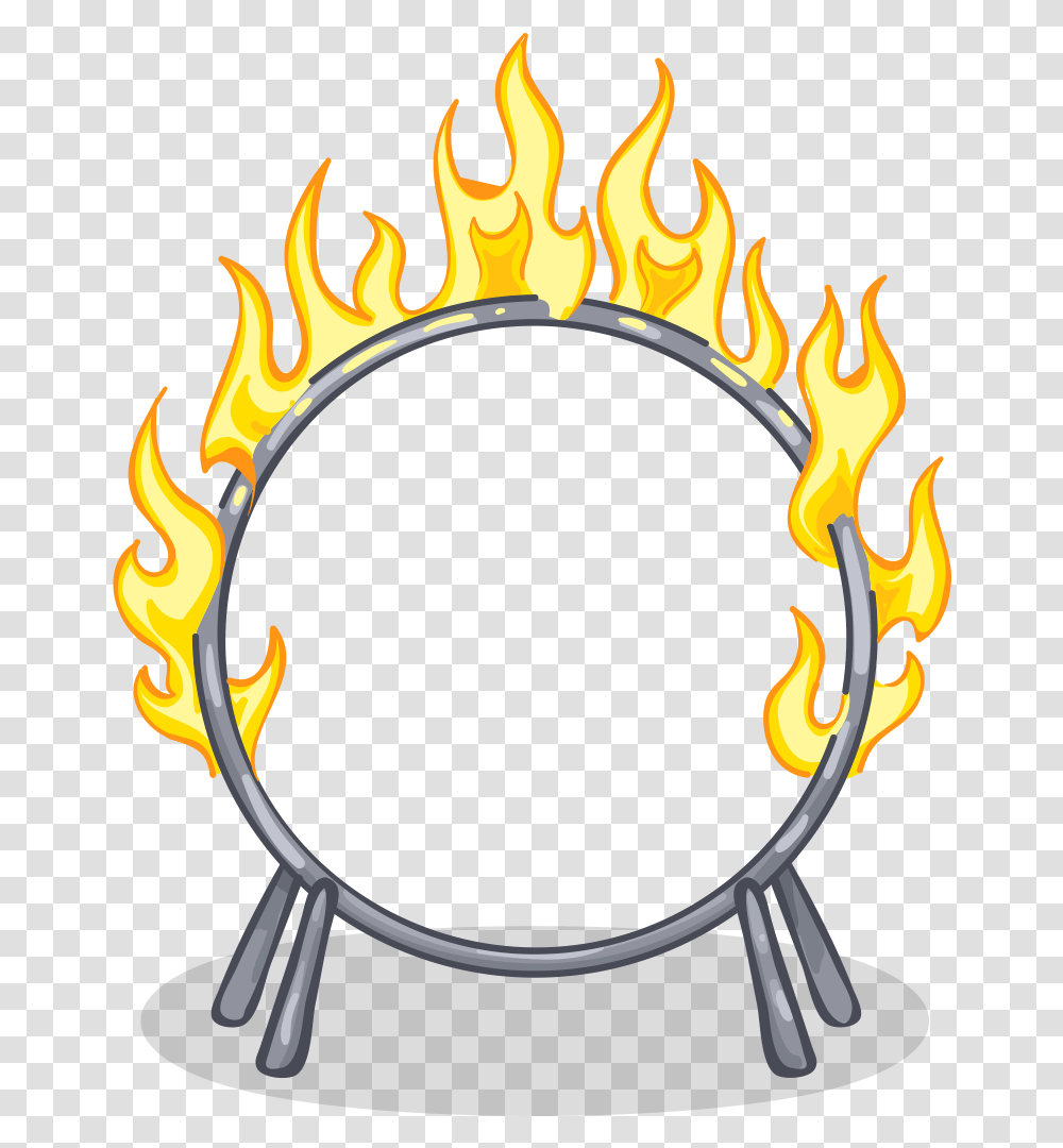 Flame Circle Ring Of Fire Clipart Ring Of Fire Ring Of Fire Circus, Bonfire, Bow Transparent Png