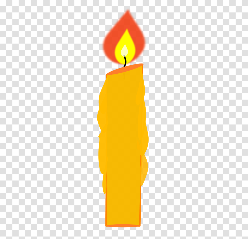 Flame Clipart Large, Candle, Fire Transparent Png