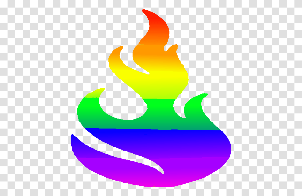 Flame Clipart Rainbow Rainbow Fire, Candle, Person, Human Transparent Png