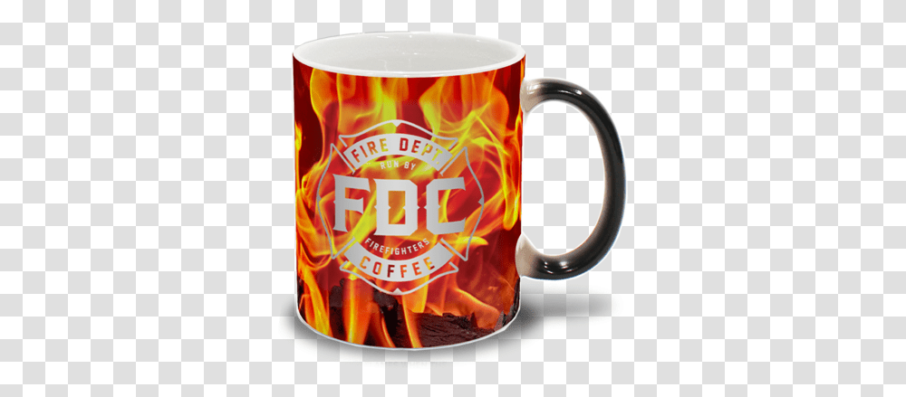 Flame Color Changing Mug Serveware, Coffee Cup, Beer, Alcohol, Beverage Transparent Png