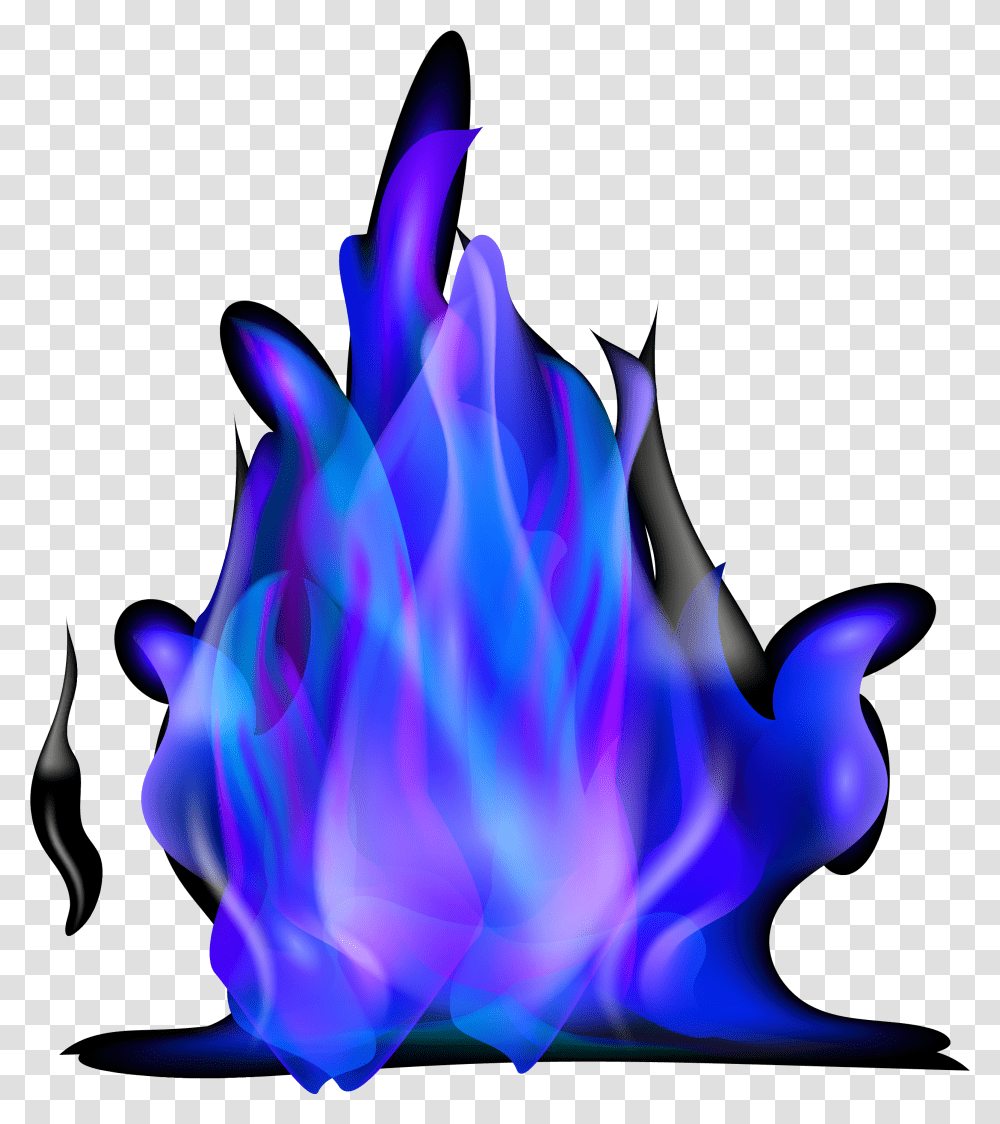 Flame Combustion Purple Clip Art Purple Fresh Flames Blue Purple Fire, Bonfire, Rose, Flower, Plant Transparent Png