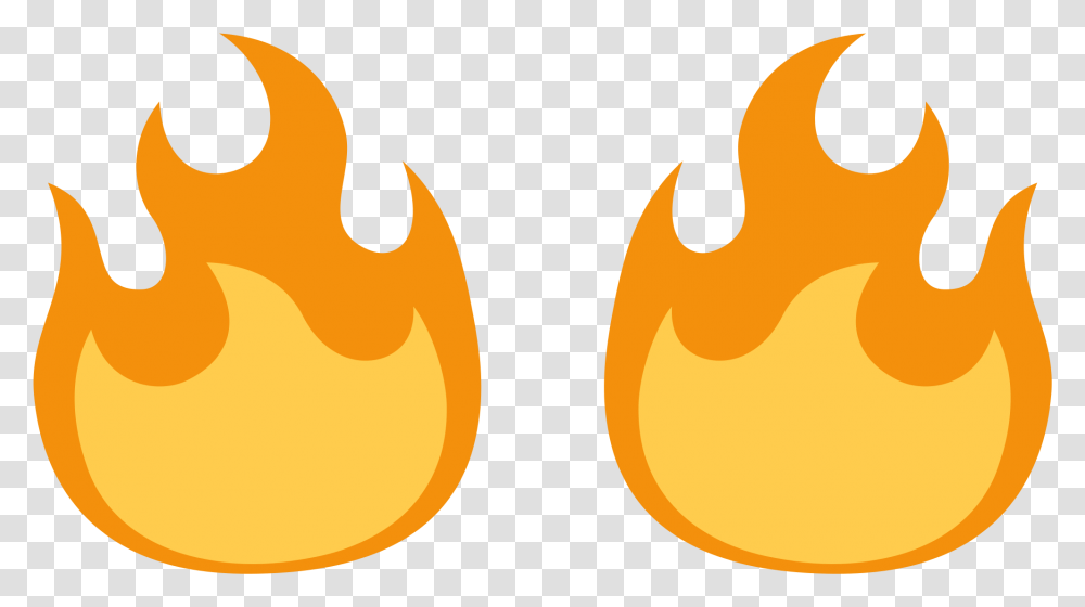 Flame Eyes Fire In Eyes Cartoon, Pac Man Transparent Png