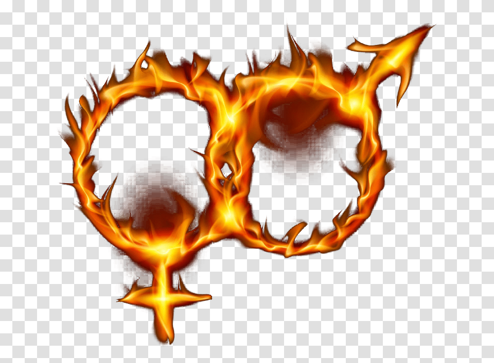 Flame Gender Symbol Fire Clip Art Male Female Symbol Fire Transparent Png