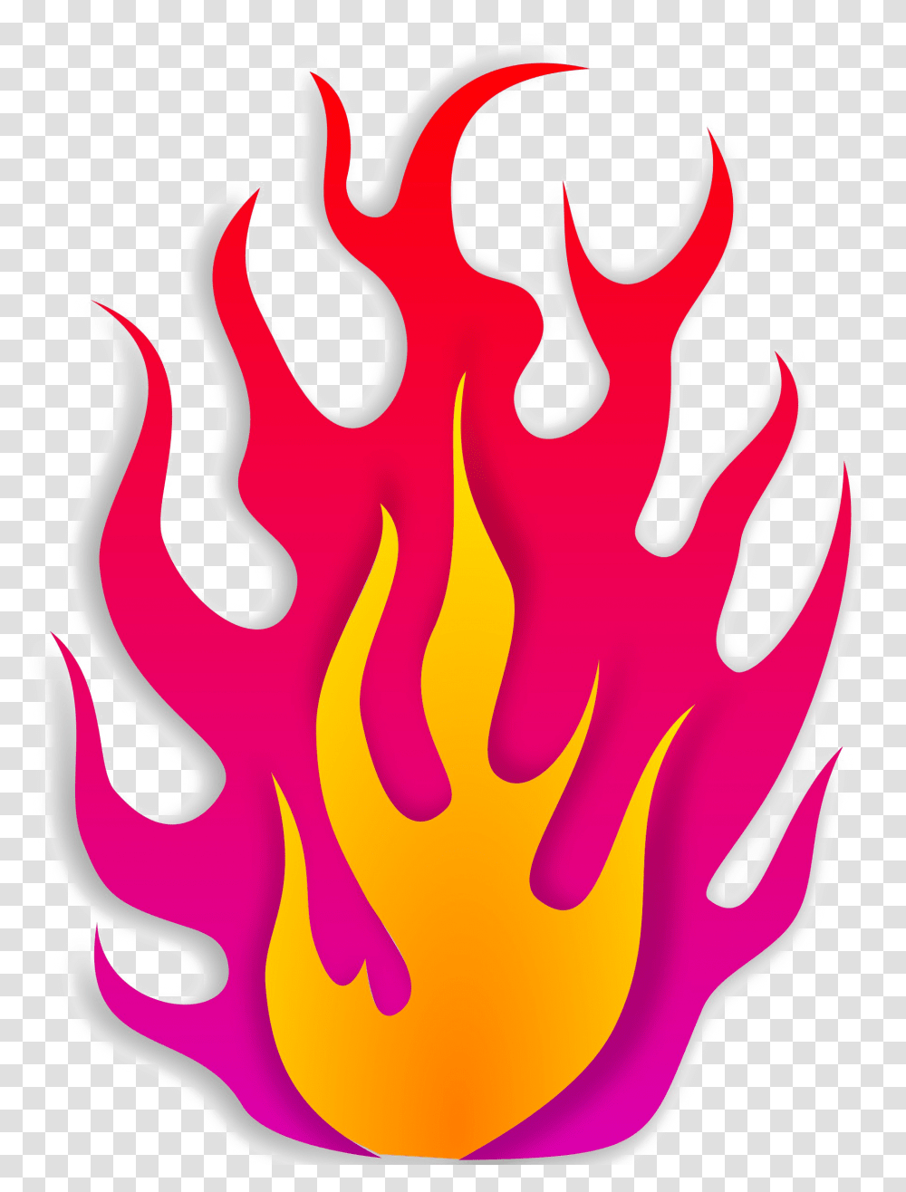 Flame Image Pink Flames Clipart, Fire, Stain, Pattern, Hook Transparent Png
