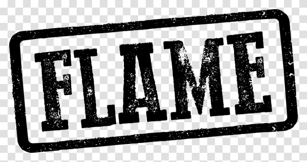 Flame Logo 2 Monochrome, Gray, World Of Warcraft Transparent Png