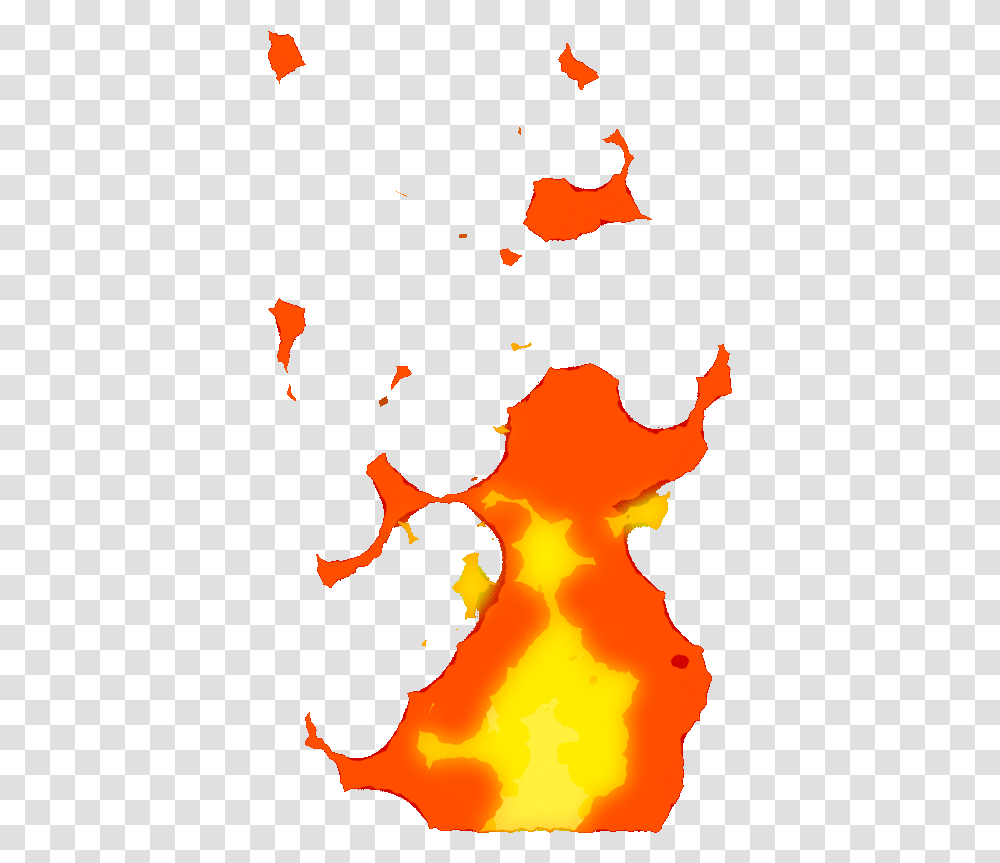 Flame, Mountain, Outdoors, Nature, Volcano Transparent Png