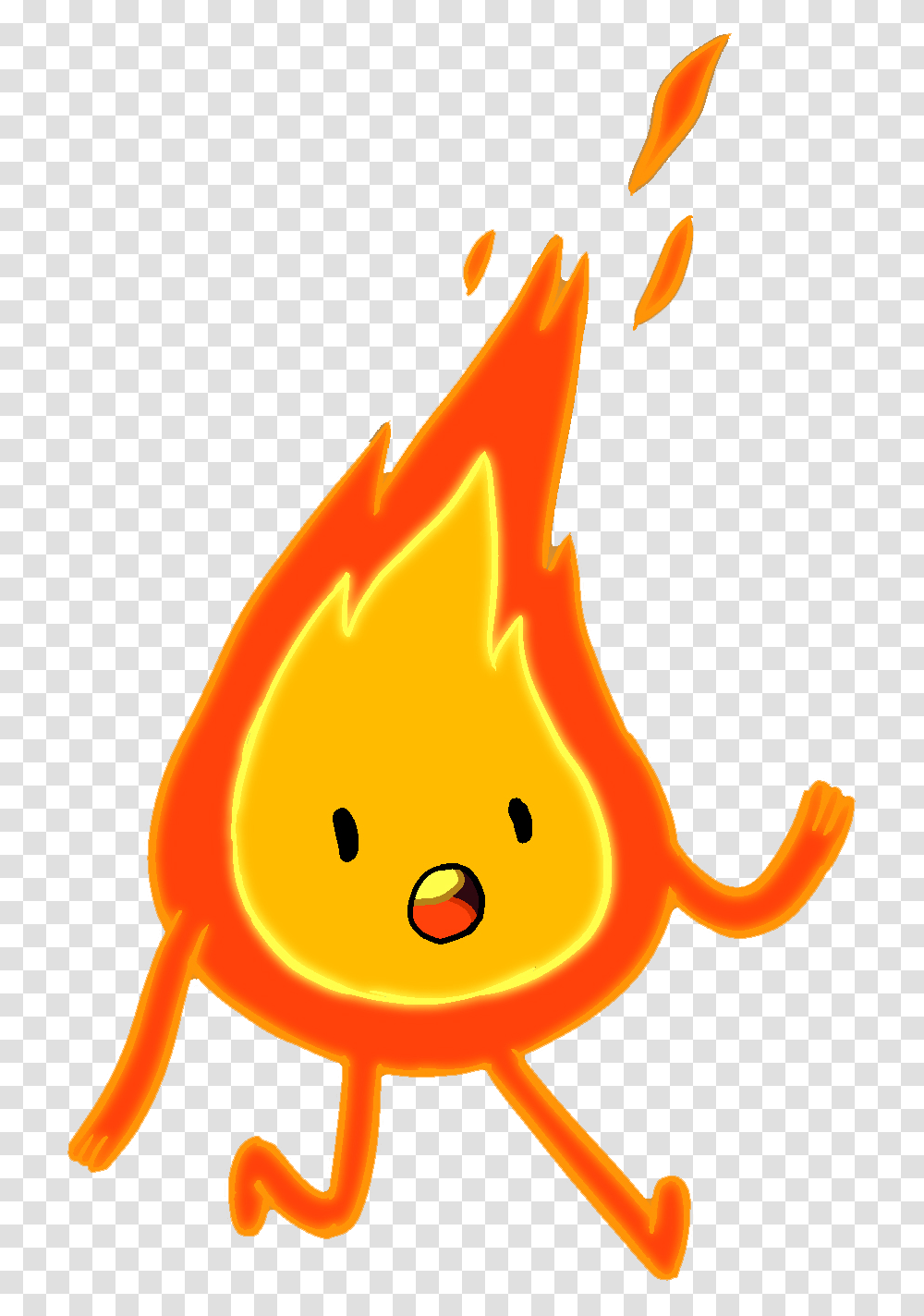 Flame Person Adventure Time Flame Person, Plant, Food, Fruit, Peel Transparent Png