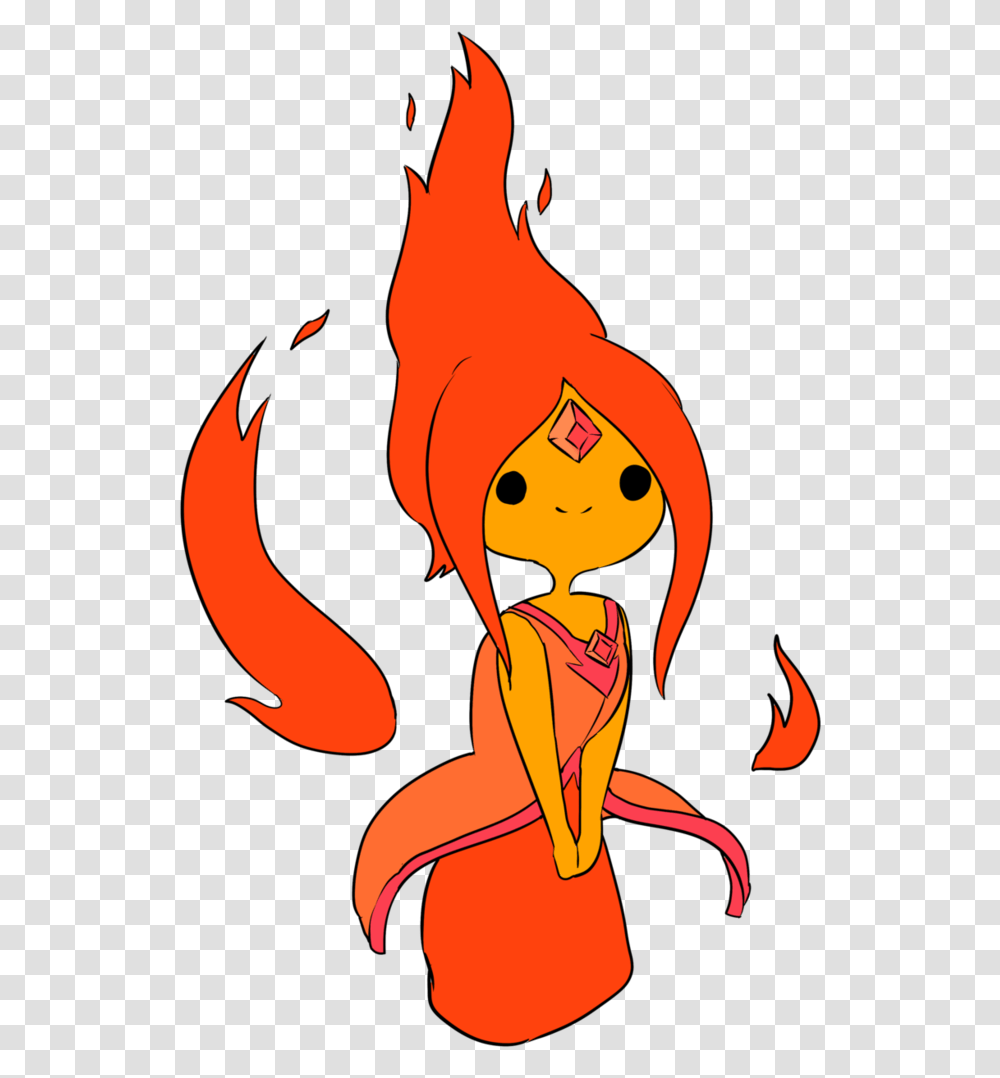 Flame Princess By Coffeene D4wiusv Adventure Time Characters Flame Princess, Fire, Person Transparent Png