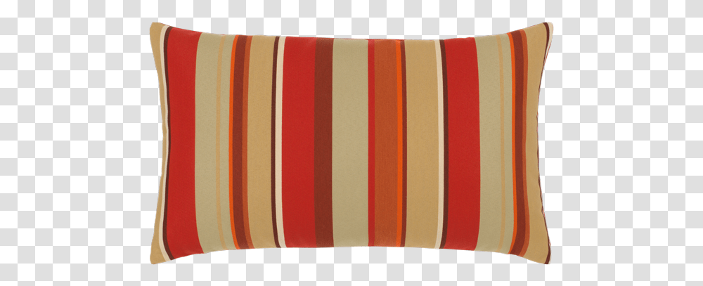 Flame Stripe Lumbar Cushion, Pillow, Home Decor, Linen, Rug Transparent Png