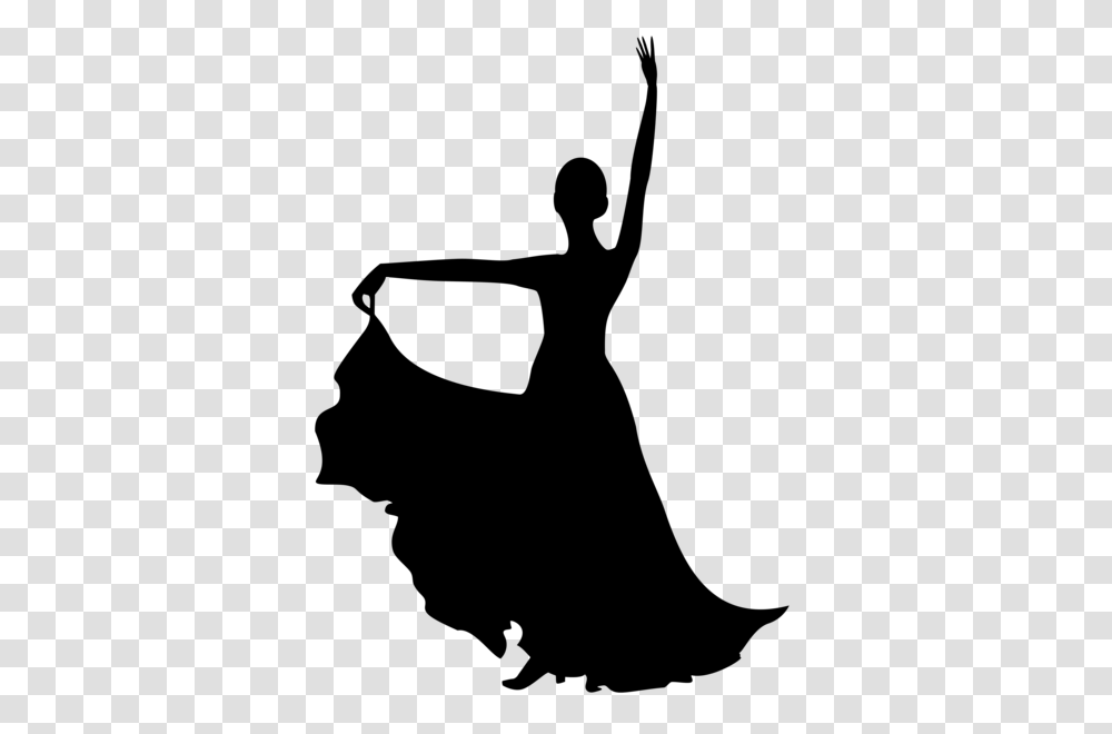 Flamenco Dancer Silhouette, Nature, Outdoors, Outer Space, Astronomy Transparent Png