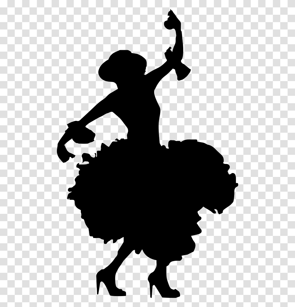 Flamenco Shoe Stock Photography Dance Royalty Free Art Performance Siluet, Silhouette, Stencil, Person, Human Transparent Png